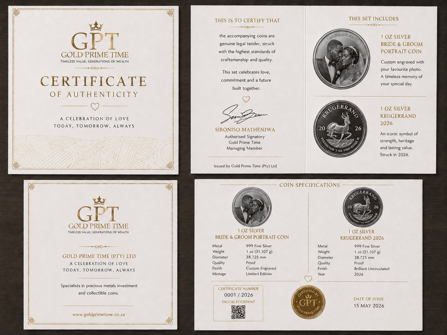 Certification documents