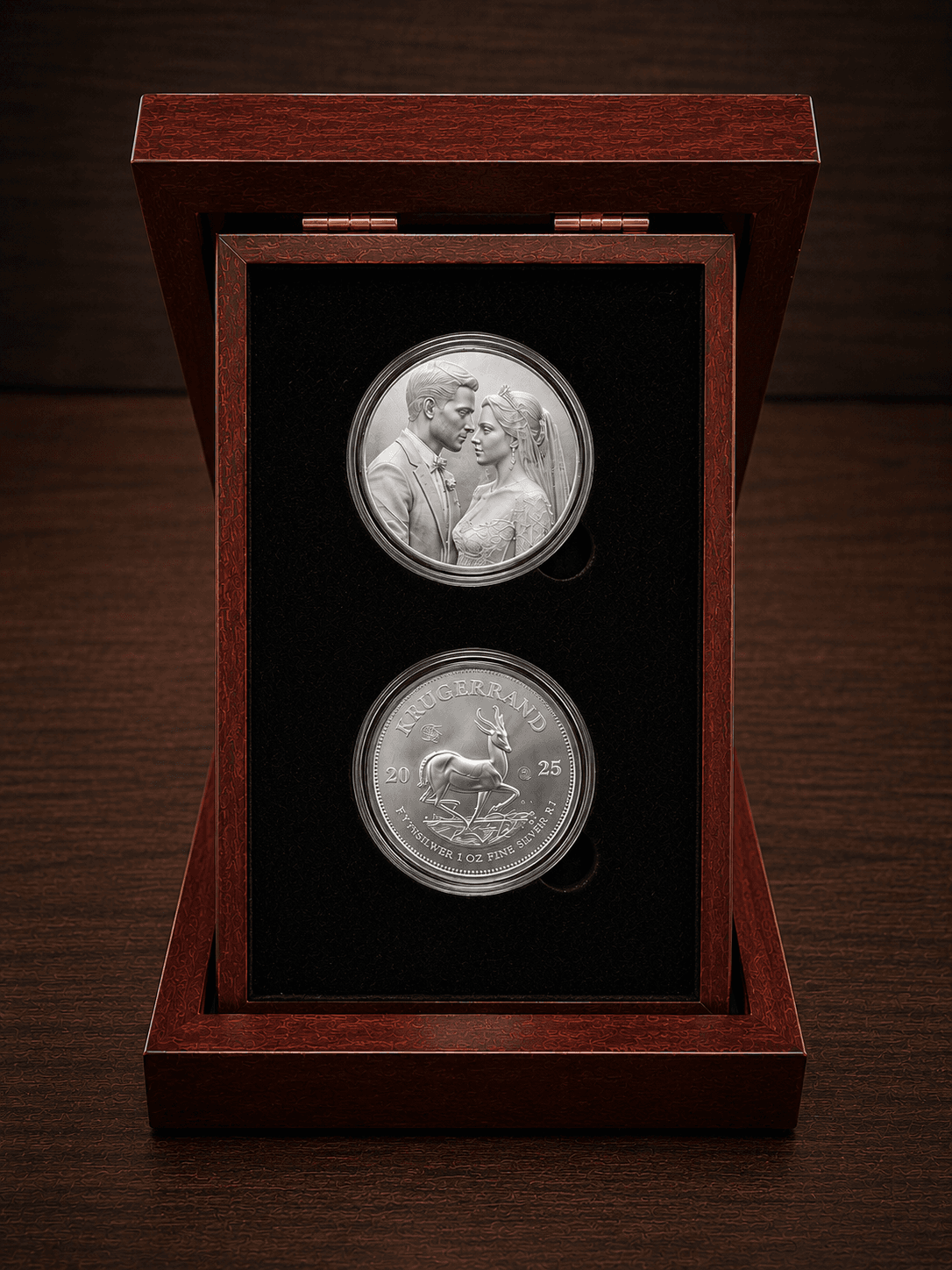 Silver proof commemorative coin